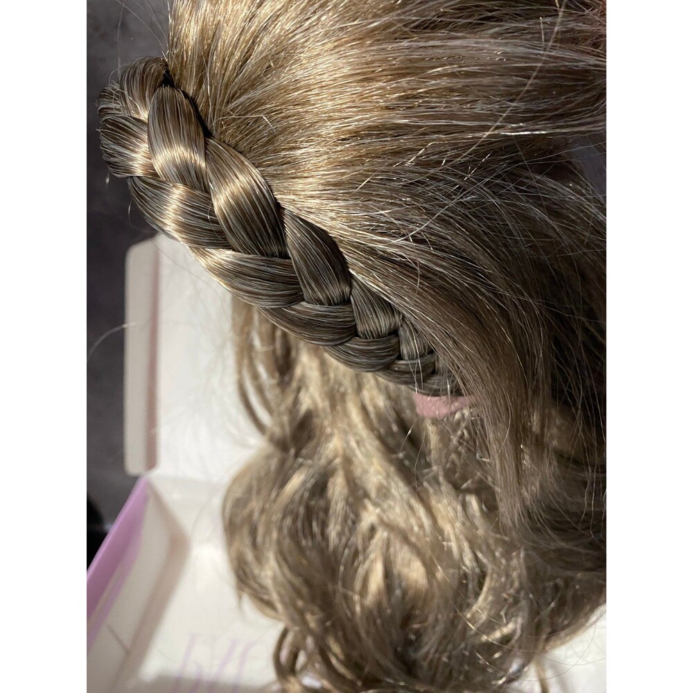 Paula Young Rosalie Wig A1410 Color 38 Medium Brown Grey Mix Mid-Length Wavy NIB - Picture 7 of 12